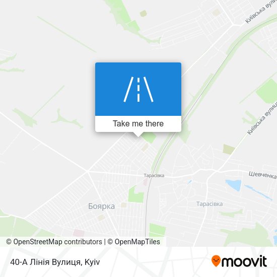 40-А Лінія Вулиця map