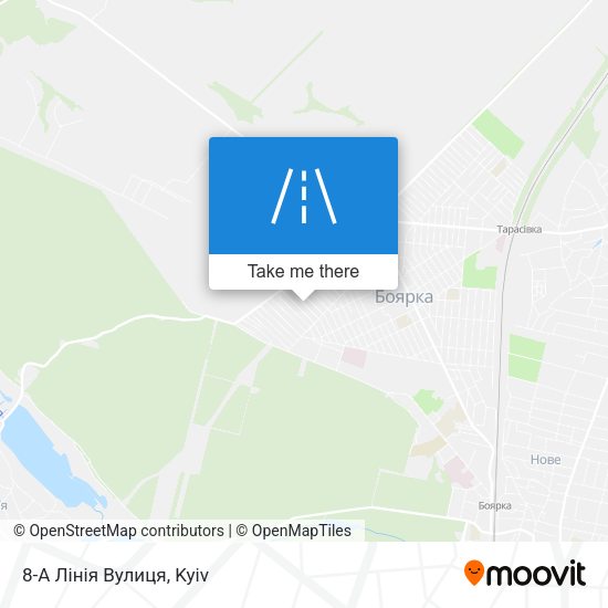 8-А Лінія Вулиця map