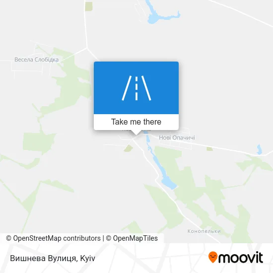 Вишнева Вулиця map