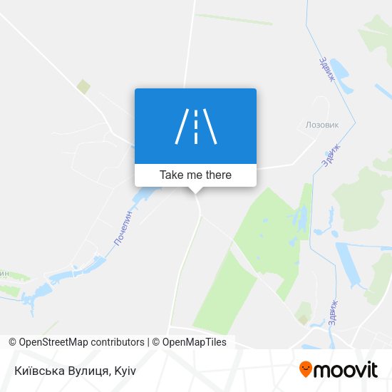 Київська Вулиця map