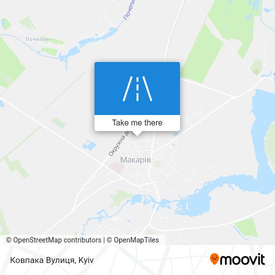 Ковпака Вулиця map