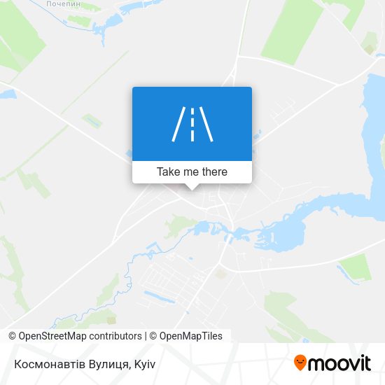 Космонавтів Вулиця map