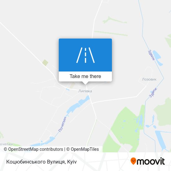 Коцюбинського Вулиця map