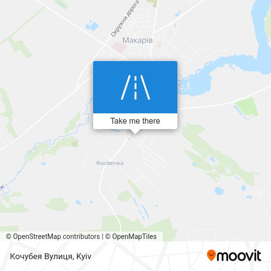 Кочубея Вулиця map