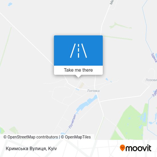 Кримська Вулиця map