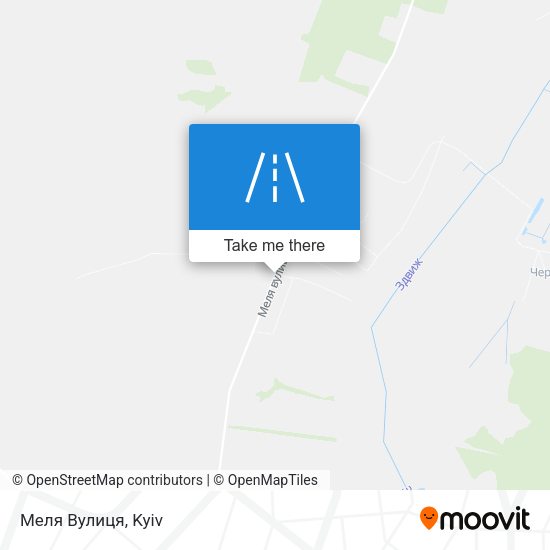 Меля Вулиця map