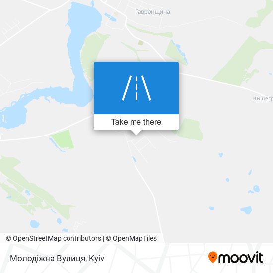 Молодіжна Вулиця map