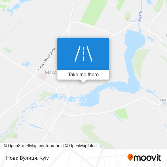 Нова Вулиця map