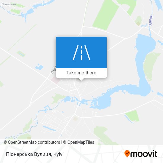 Піонерська Вулиця map