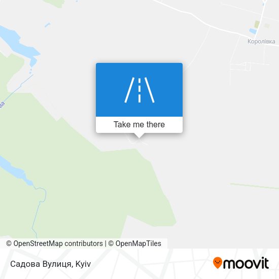 Садова Вулиця map