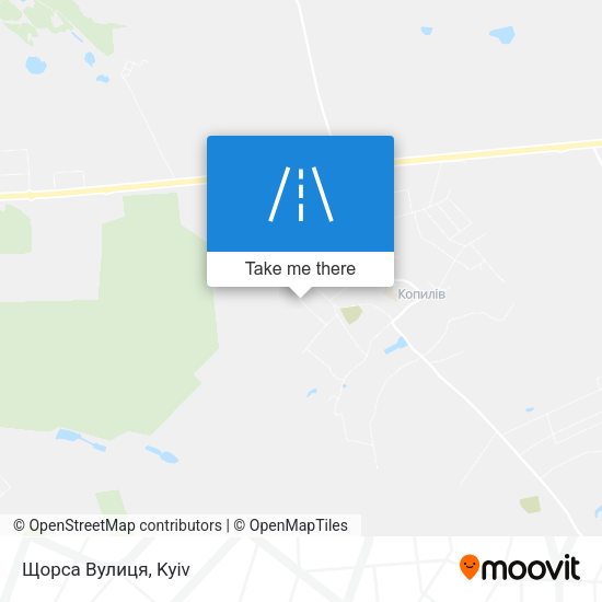 Щорса Вулиця map