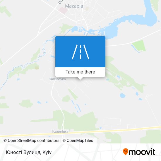 Юності Вулиця map