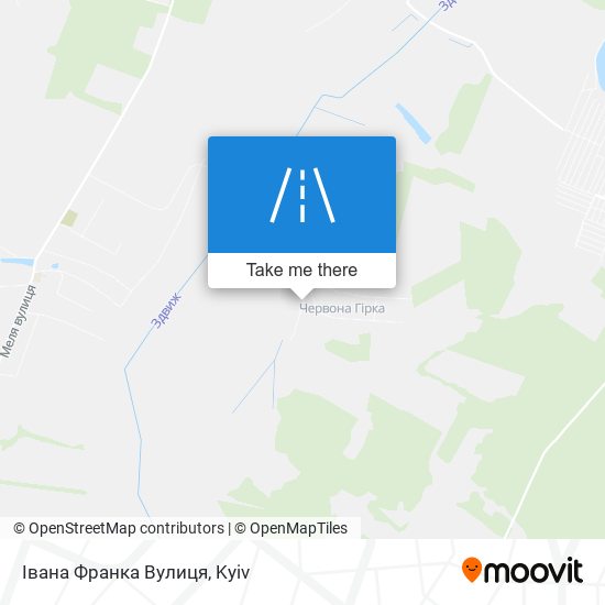 Івана Франка Вулиця map
