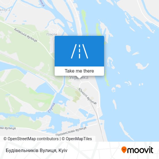 Будівельників Вулиця map