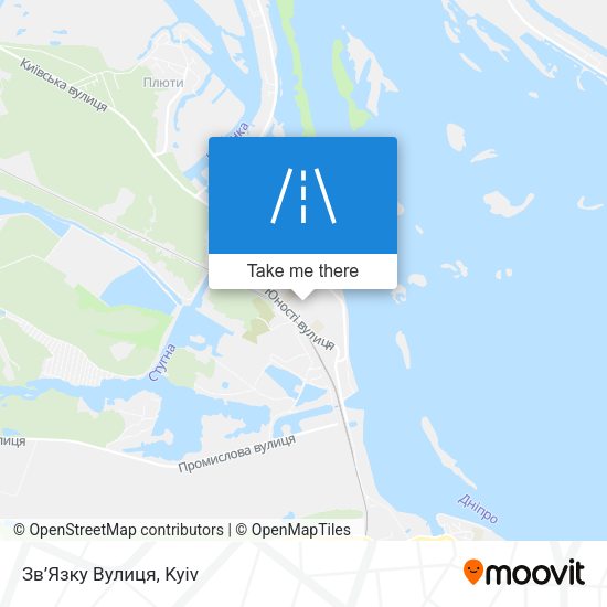Карта Зв’Язку Вулиця