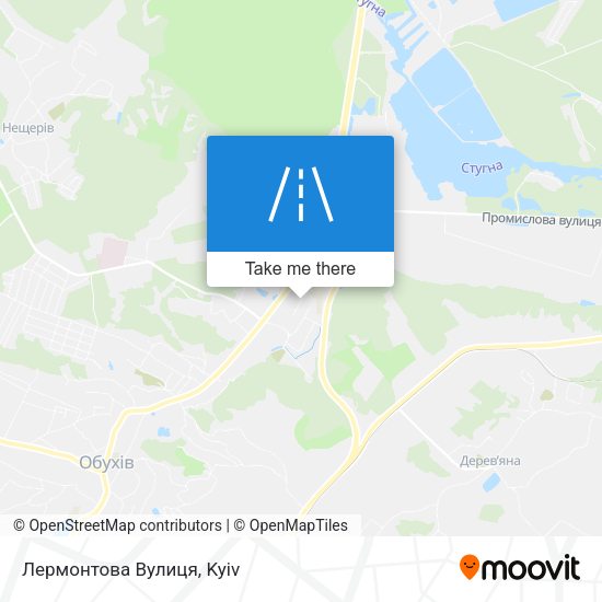 Лермонтова Вулиця map