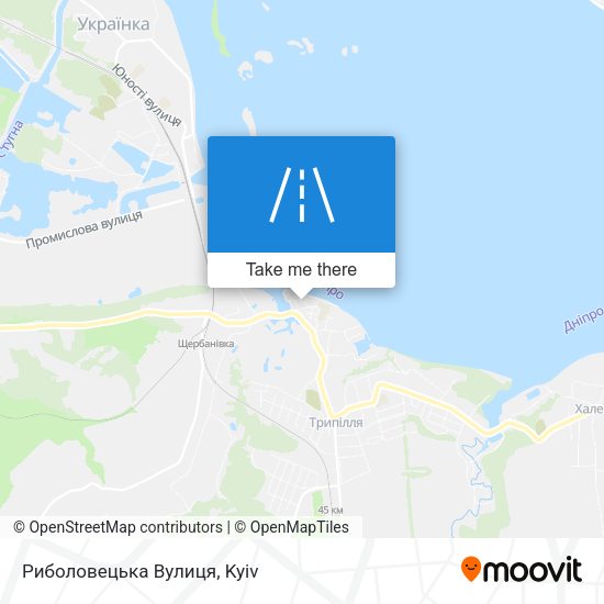 Риболовецька Вулиця map