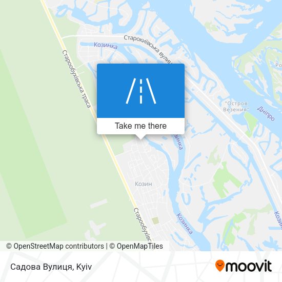 Садова Вулиця map