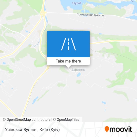Усівська Вулиця map