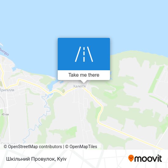 Шкільний Провулок map
