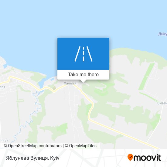 Яблунева Вулиця map