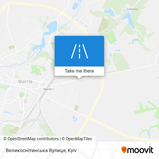Великоснітинська Вулиця map