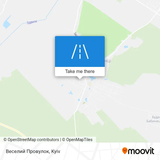 Карта Веселий Провулок