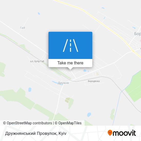 Дружнянський Провулок map