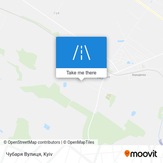 Чубаря Вулиця map