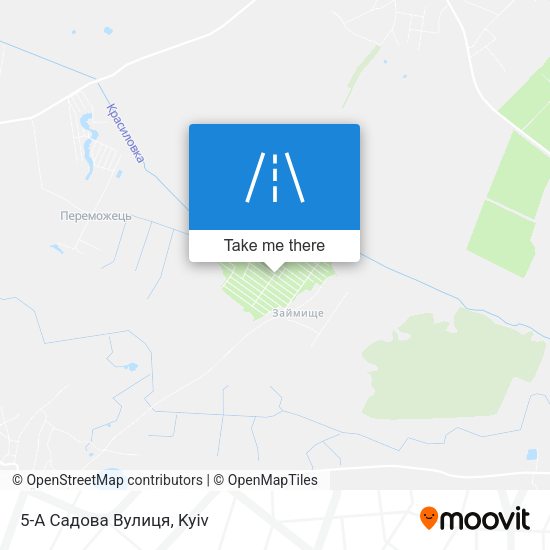 5-А Садова Вулиця map