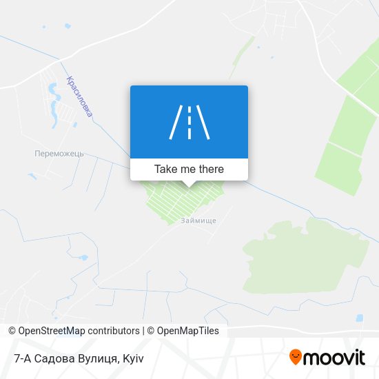 7-А Садова Вулиця map