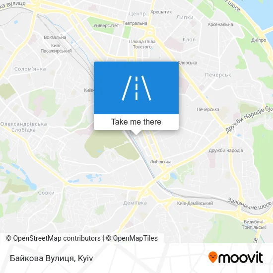 Байкова Вулиця map