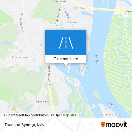 Галерна Вулиця map