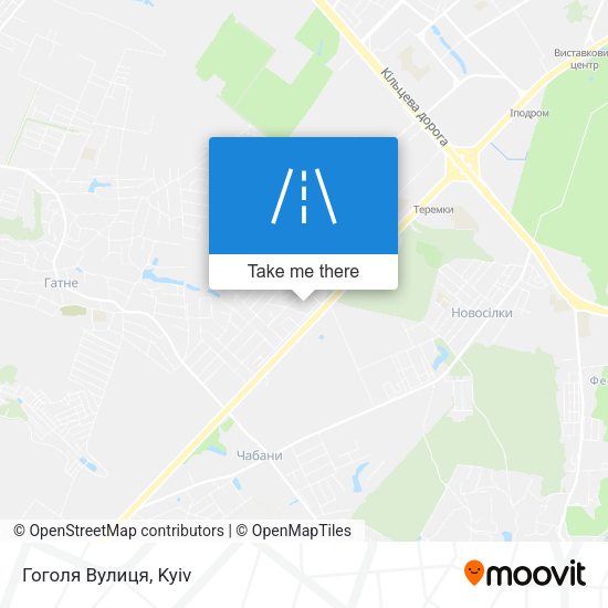 Гоголя Вулиця map