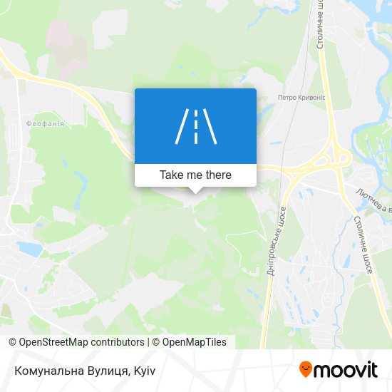Комунальна Вулиця map