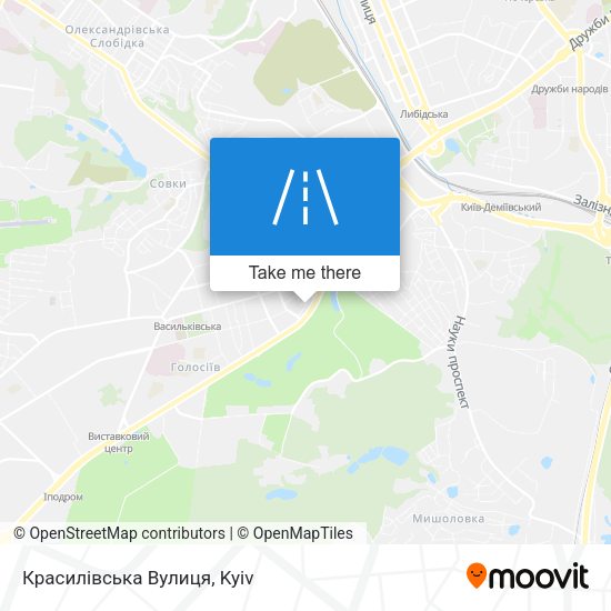 Красилівська Вулиця map