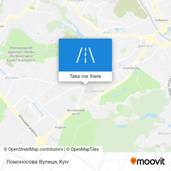 Ломоносова Вулиця map