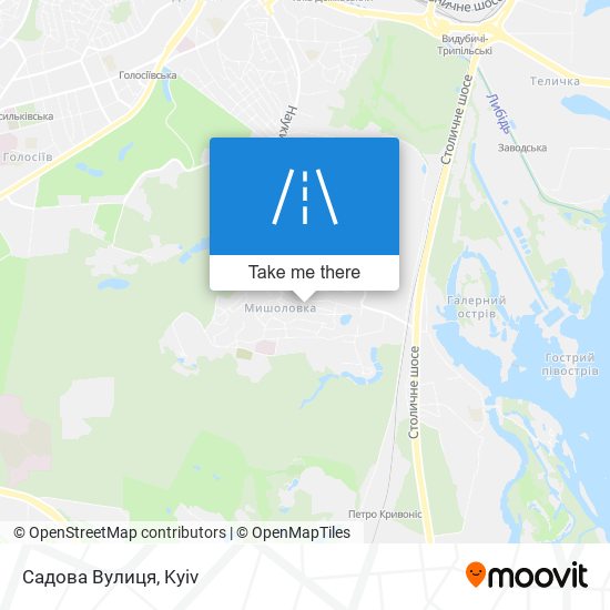 Садова Вулиця map