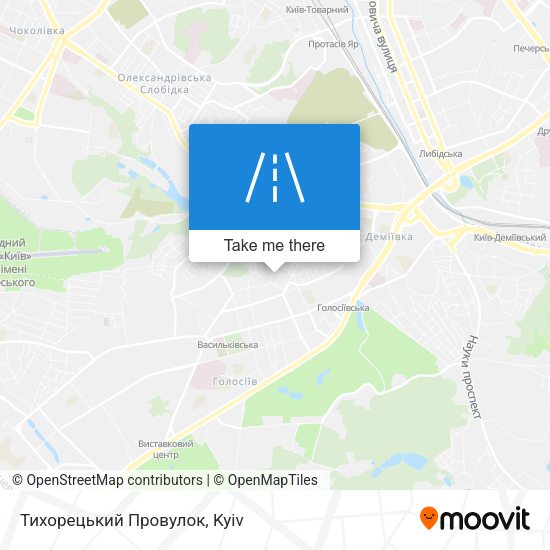 Тихорецький Провулок map