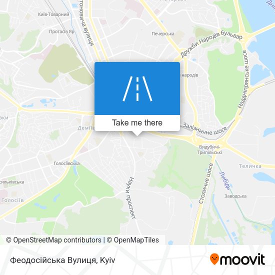 Феодосійська Вулиця map