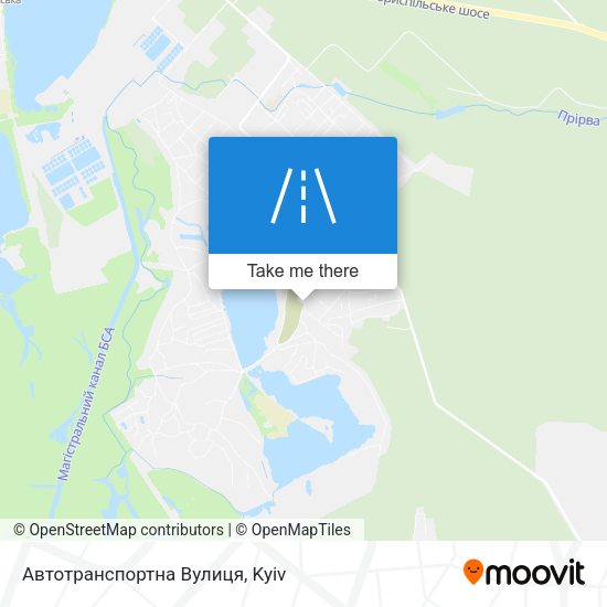 Автотранспортна Вулиця map