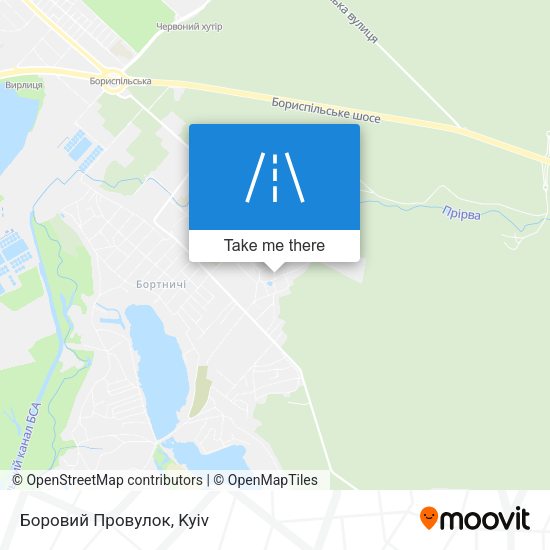 Боровий Провулок map