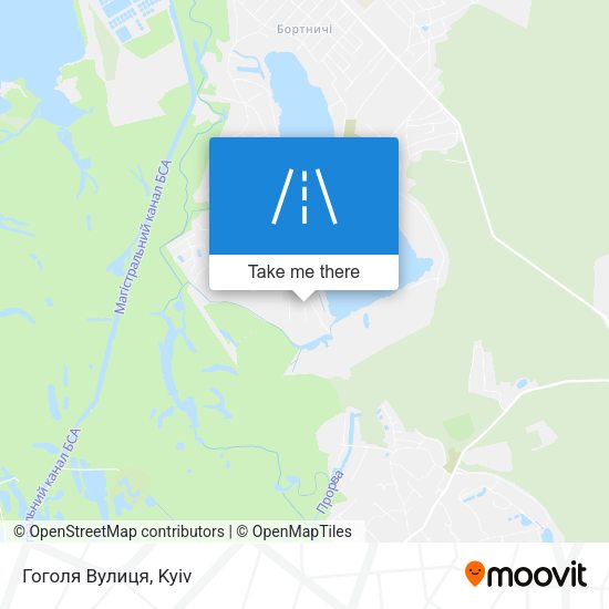 Гоголя Вулиця map