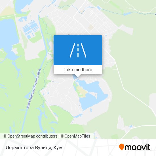 Лермонтова Вулиця map