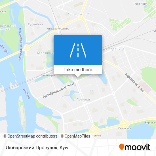 Любарський Провулок map