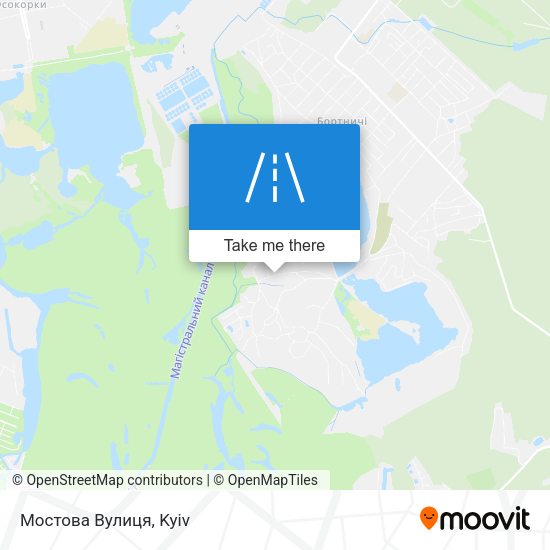 Мостова Вулиця map