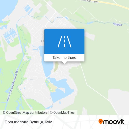 Промислова Вулиця map