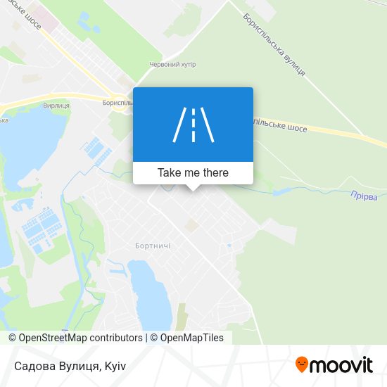 Садова Вулиця map