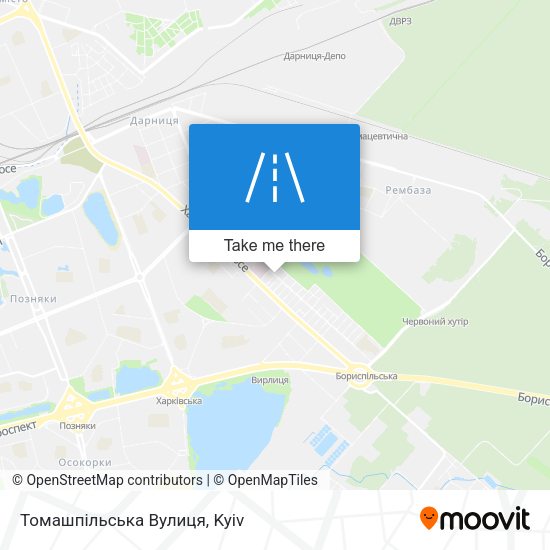Томашпільська Вулиця map