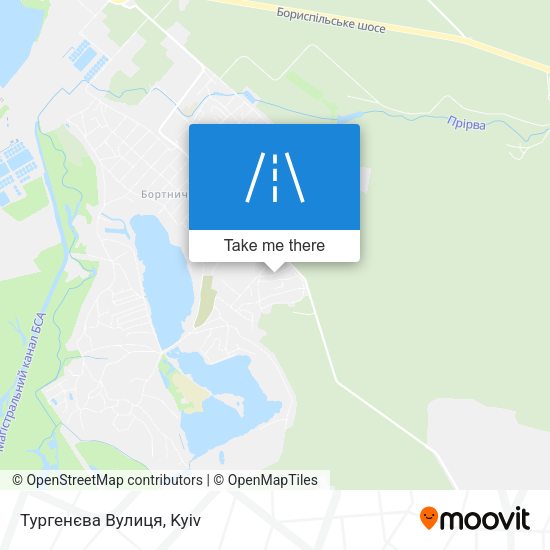 Тургенєва Вулиця map